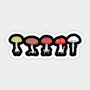 Death Cap & Co. Sticker